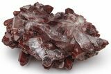 Natural, Red Quartz Crystal Cluster - Morocco #232879-1
